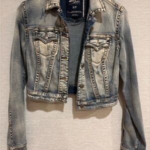 Silver Jeans Women's Faded Denim Jacket